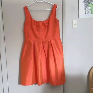 Alfred Sung bridesmaid orange rust fiesta size 18